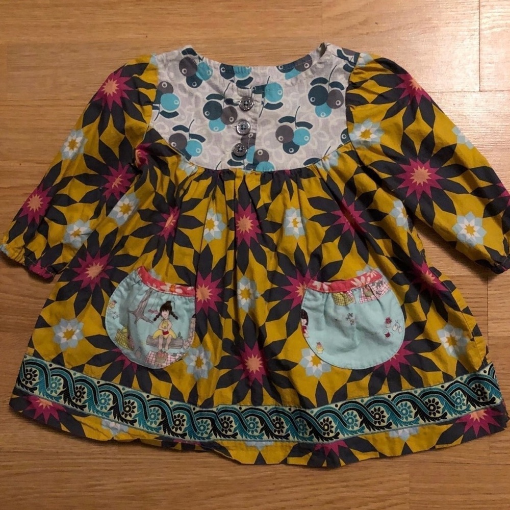 “Matilda Jane” Platinum Dress/Tunic Size 2